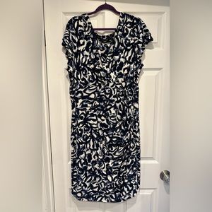 auren Ralph Lauren Dress Navy White Women’s SZ 22W